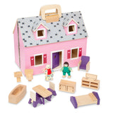 Maison de poupée en bois Fold&Go