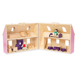 Maison de poupée en bois Fold&Go