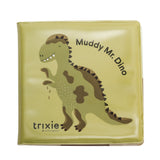 Livre de bain qui change de couleur - Les aventures de Mr. Dino dans la boue