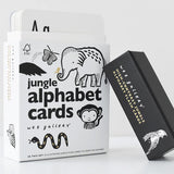 Carte Alphabet en Anglais | Jungle