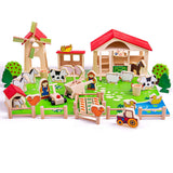 Ferme en Bois pour Enfants – Bigjigs Toys