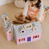 Maison de poupée en bois Fold&Go
