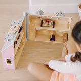 Maison de poupée en bois Fold&Go