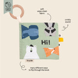Livre crépitant - 4 animaux